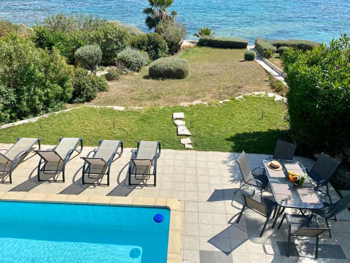 Amazing Front Line Villa In Coral Bay Peyia Exterior foto